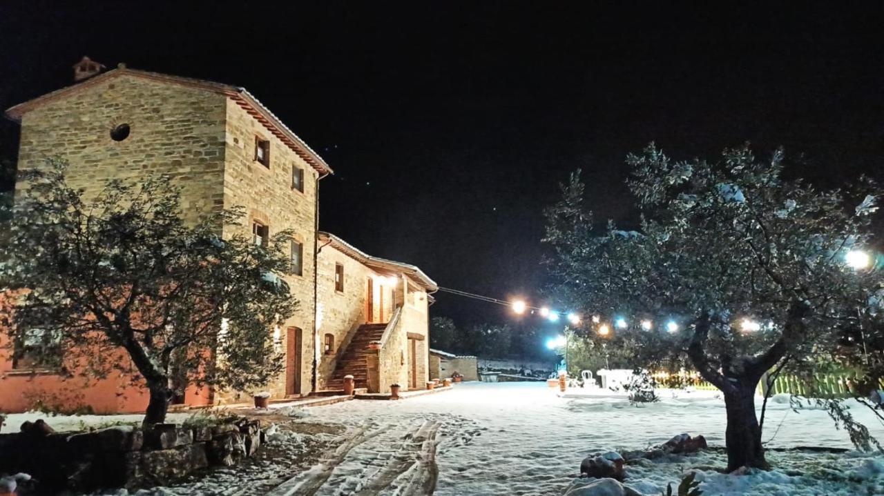 Il Casalino Villa Gualdo Tadino Exterior foto